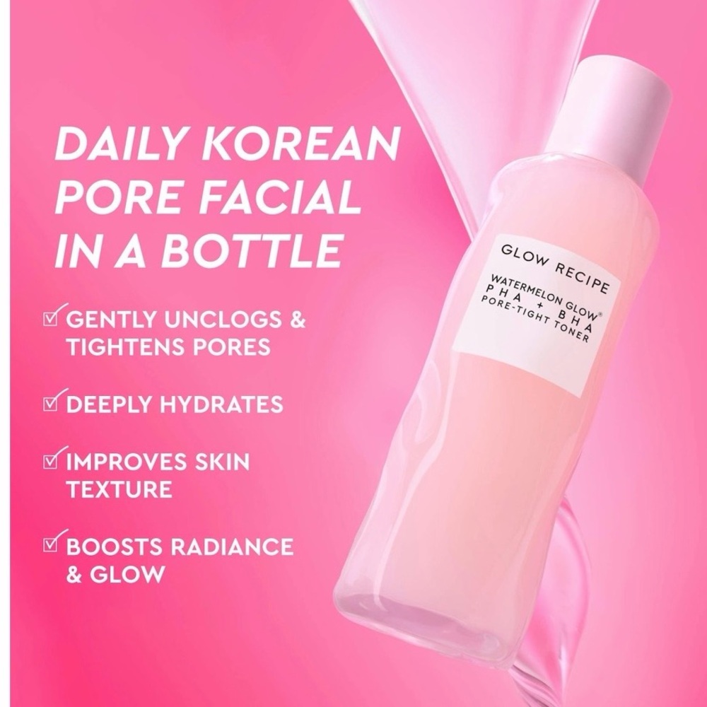 Glow Recipe Watermelon Glow PHA + BHA Pore-Tight Toner - Picture 2 of 13